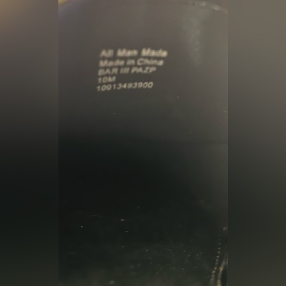 Bar III Black Platform Loafers Shoes Size 10 M - Picture 8 of 12